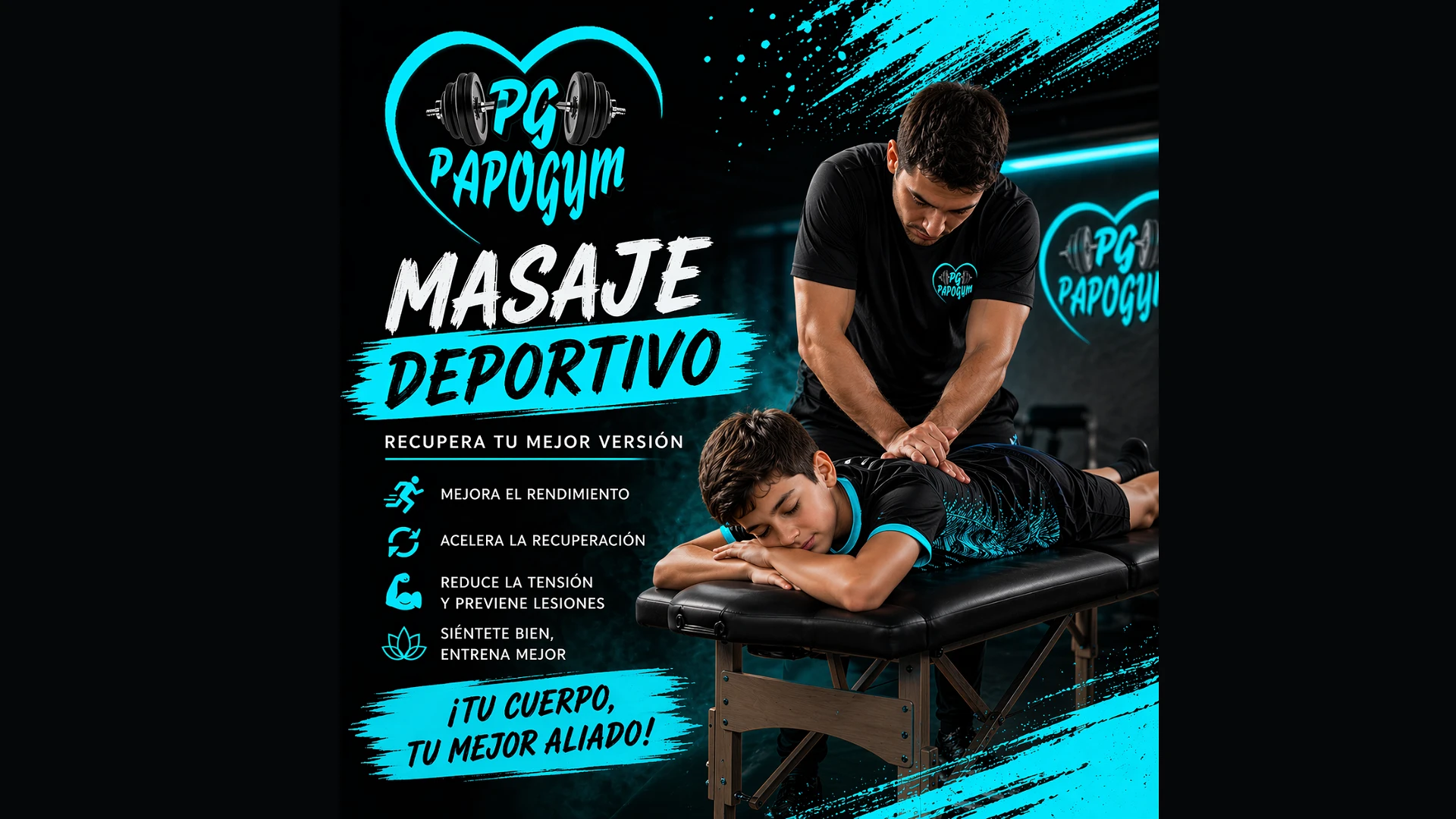 GIMNASIO: Masaje Deportivo